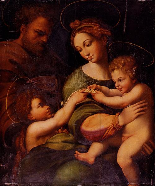 The Virgin of the Rose, c.1518 - 拉斐爾