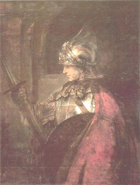 A Man in Armour, 1655 - Rembrandt van Rijn
