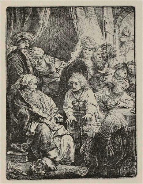 Jacob Telling his Dreams, 1638 - Рембрандт