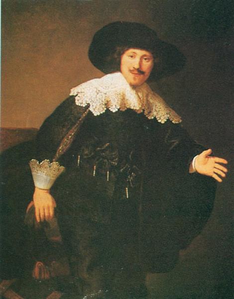 Man Standing Up, 1632 - Рембрандт
