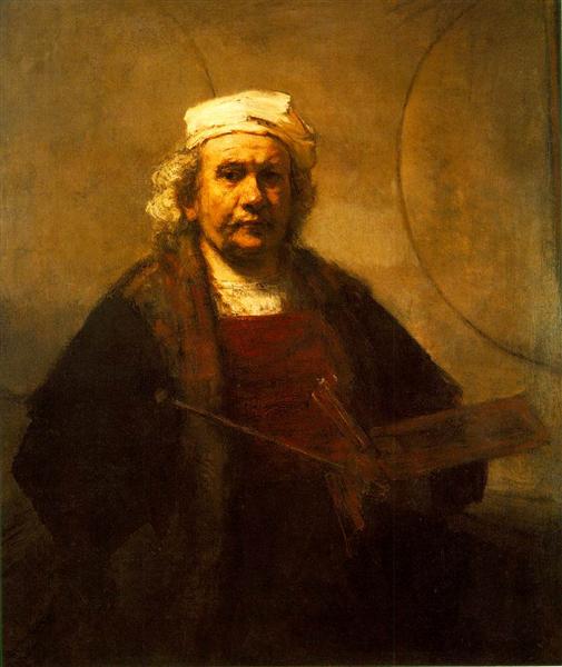Автопортрет, 1665 - Рембрандт