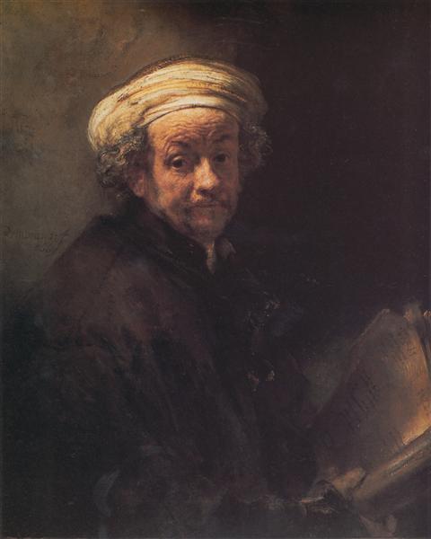 Selbstporträt als Apostel Paulus, 1661 - Rembrandt van Rijn