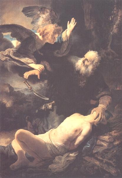 The Sacrifice of Abraham, 1635 - 林布蘭
