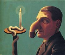Philosopher's lamp - Rene Magritte