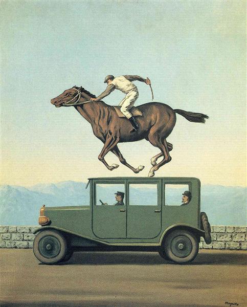 The anger of gods, 1960 - René Magritte