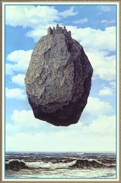 The Castle of the Pyrenees, 1959 - Rene Magritte