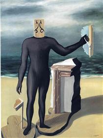 The man of the sea - Rene Magritte