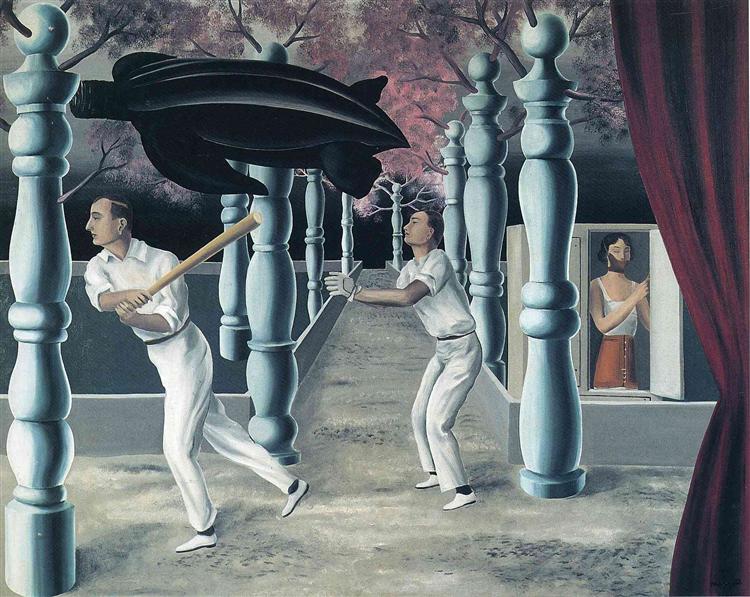 The secret player, 1927 - Rene Magritte