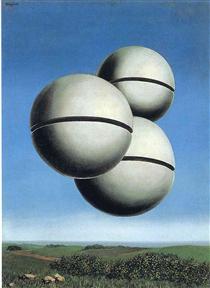 The voice of space - Rene Magritte