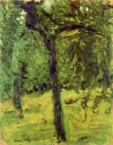 Tree in the garden, 1907 - Рихард Герстль