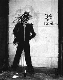 Shadowman (34 E 12th Street) - Richard Hambleton