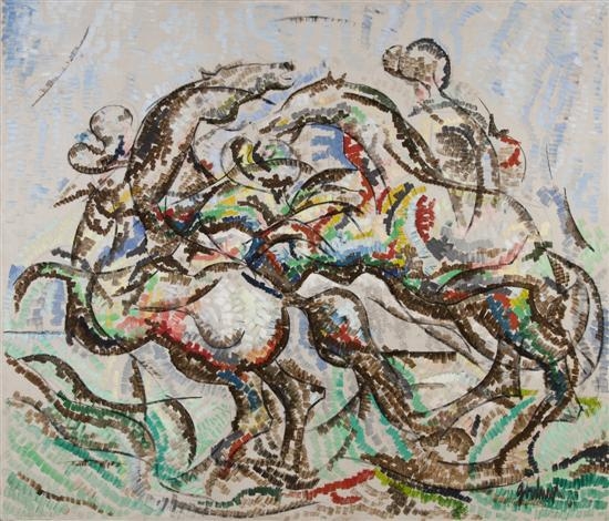Movement of Horses, 1961 - Robert Goodnough