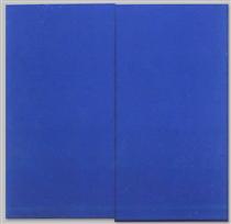 Two Blue Suits - Robert Huot