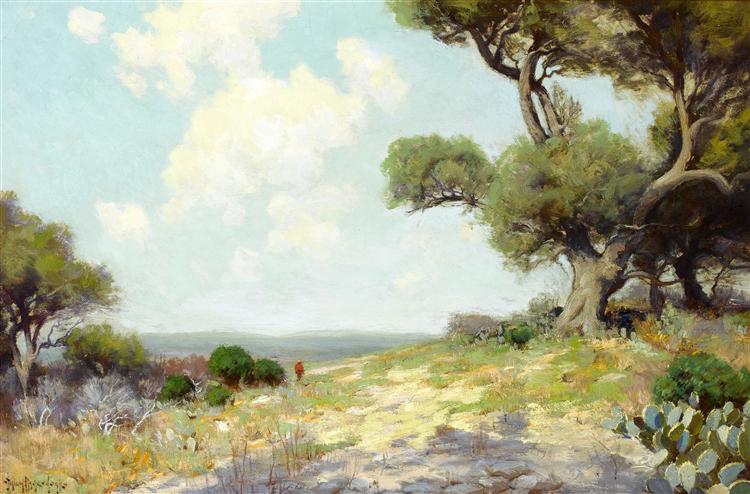 In the Hills - Southwest Texas, 1912 - Robert Julian Onderdonk