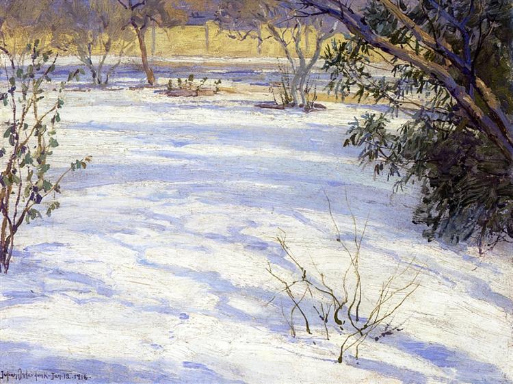 Snow Scene, 1916 - Robert Julian Onderdonk