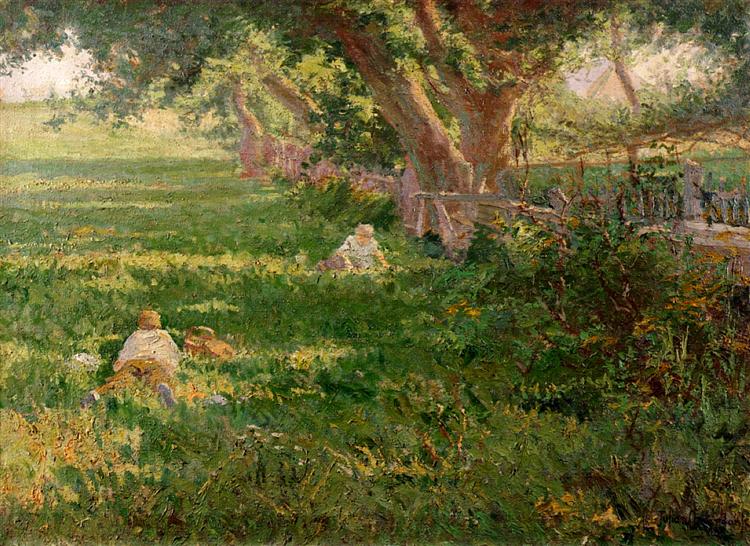 Springtime, 1901 - Роберт Джулиан Ондердонк