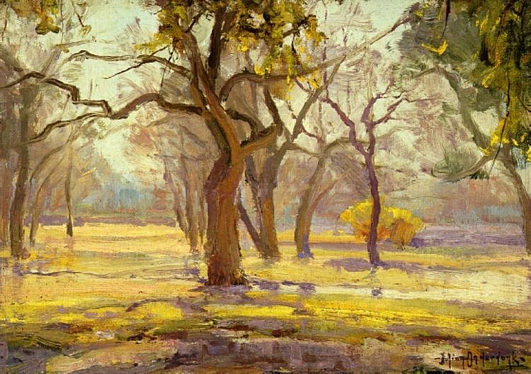Sunlight after Rain, 1921 - Роберт Джулиан Ондердонк
