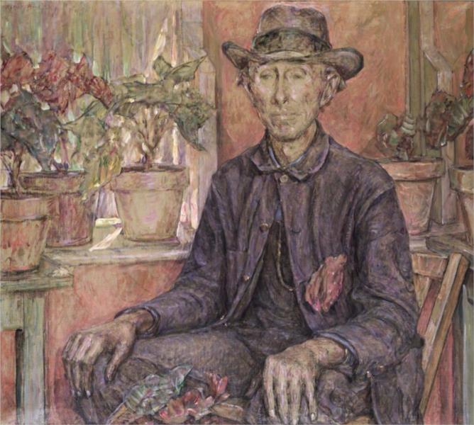 The Old Gardener, 1921 - Роберт Льюис Рид