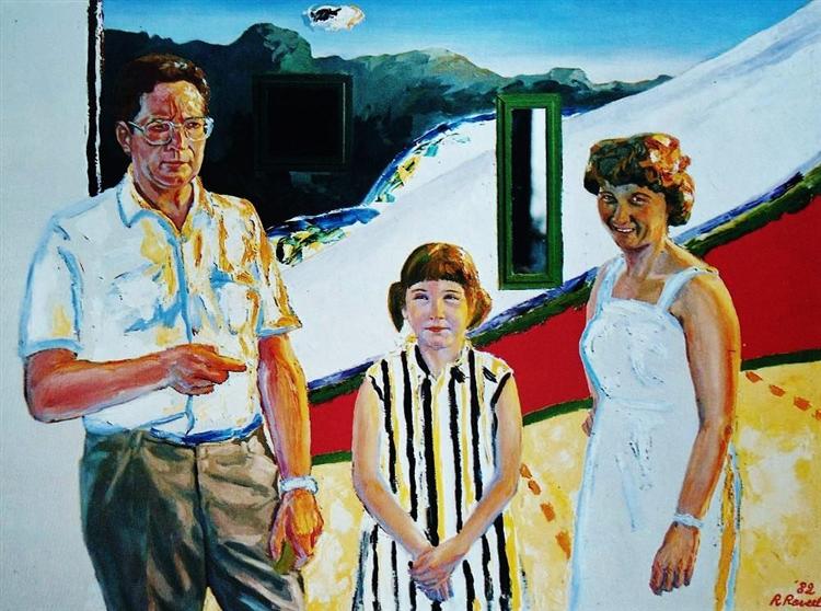 Happy family, 1982 - Roger Raveel