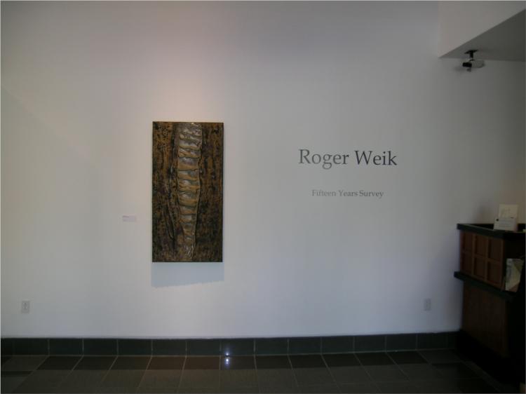 Installation-ROBERT V. FULLERTON ART MUSEUM-CSUSB, 2005 - Roger Weik