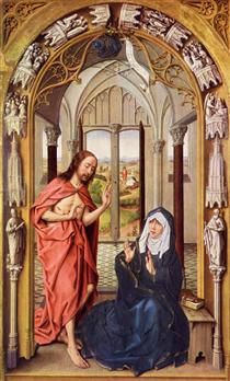 Christ appears to Mary - Rogier van der Weyden