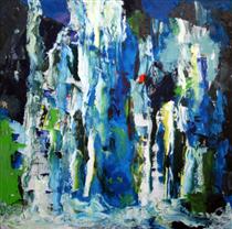 Blue Waterfall - Ромул Нутиу