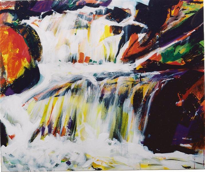 Waterfall III, 2002 - Romul Nutiu