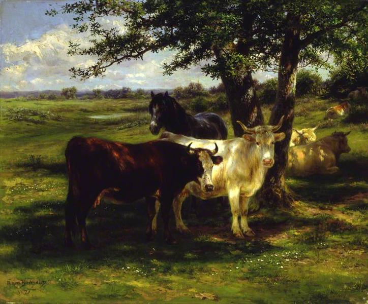Noonday Rest, 1877 - Роза Бонер