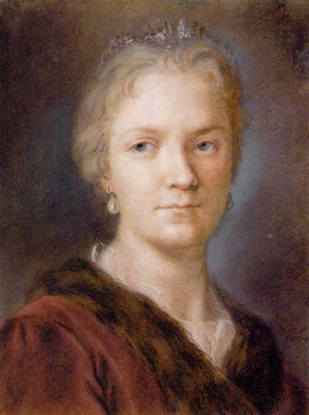 Self-portrait, 1701 - Розальба Карр'єра