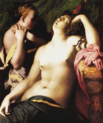 Death of Cleopatra - Россо Фьорентино