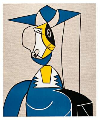 Woman with hat - Roy Lichtenstein