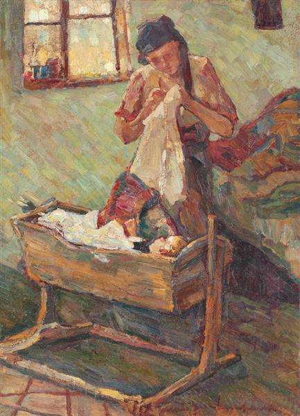 Cradle Song (Nursery Rhymes), 1929 - Rudolf Schweitzer-Cumpana