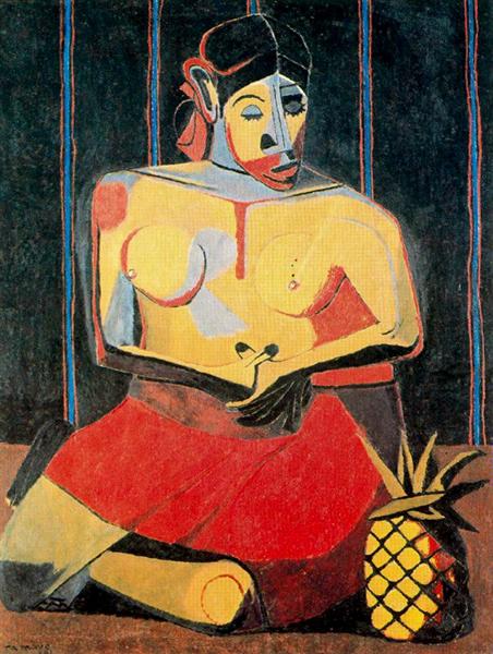 Woman with Pineapple, 1941 - Руфино Тамайо