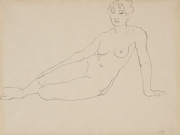 Nude, 1920 - Rupert Bunny