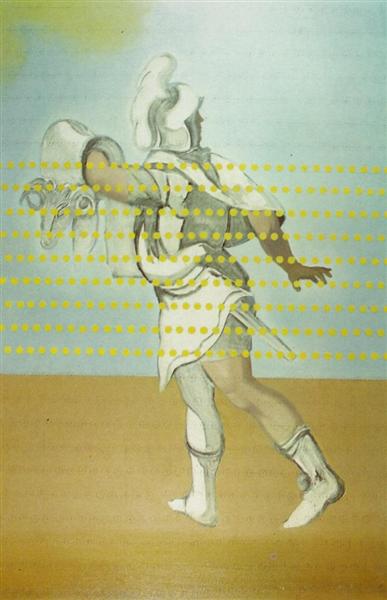 Jason Carrying the Golden Fleece (unfinished), c.1981 - Salvador Dali