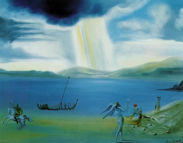 Landscape Near Port Lligat, 1958 - Salvador Dalí