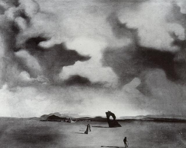Night Spectre on the Beach, 1934 - Salvador Dali