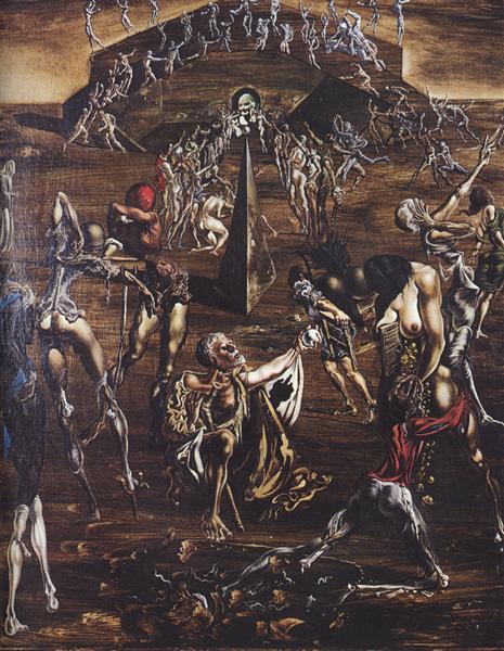 Resurrection of the Flesh, c.1945 - Сальвадор Далі