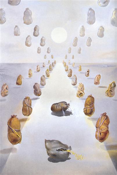 The Path of Enigmas (second version), 1981 - Salvador Dali