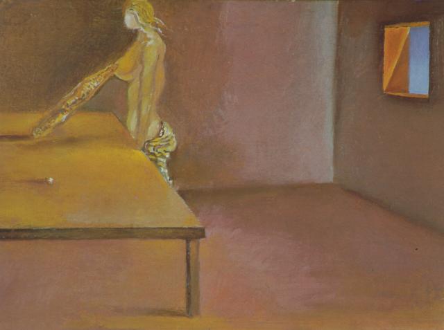 Untitled - Female Figure with Catalonian Bread, 1932 - Salvador Dali