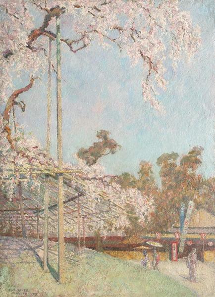 Primăvară la Kyoto, 1915 - Samuel Mützner