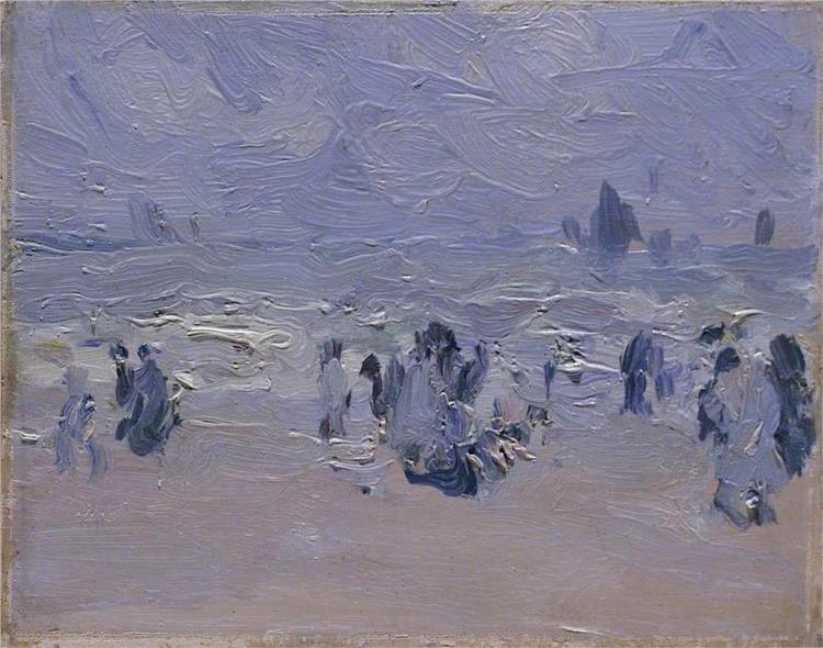 Beach Scene, 1910 - Семюел Пепло