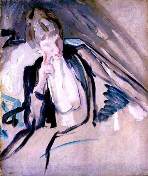 Peggy McRae, 1909 - Samuel Peploe