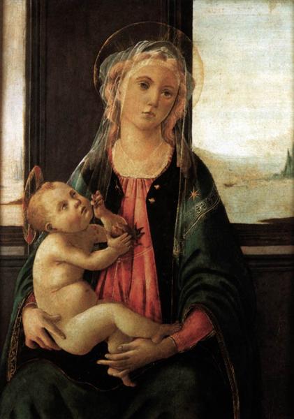 Madonna of the Sea, c.1477 - Sandro Botticelli