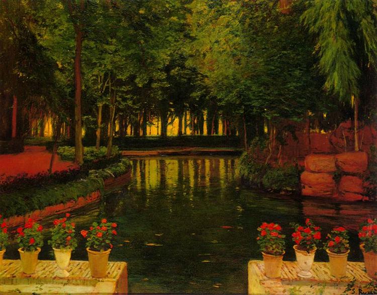Gardens of Aranjuez (2) - Santiago Rusiñol
