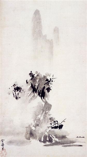 Haboku sansui, 1495 - 雪舟
