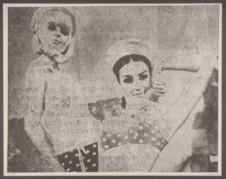 Girlfriends I, 1967 - Sigmar Polke