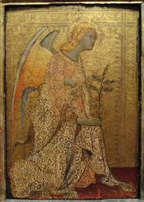 The Angel of the Annunciation - Simone Martini