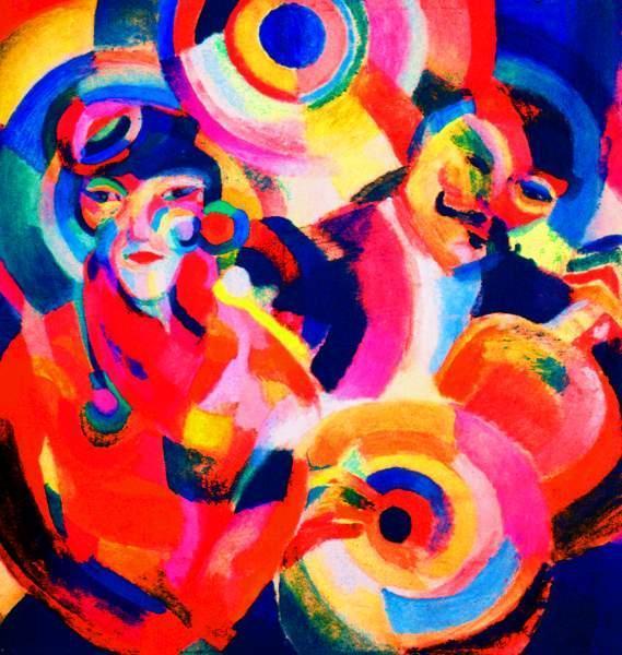 Flamenco singer, 1916 - Sonia Delaunay-Terk