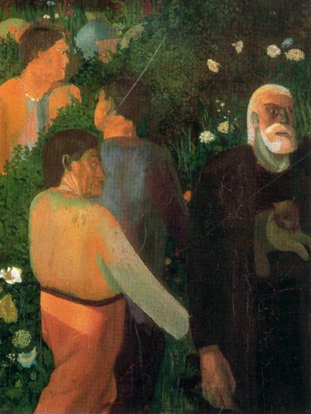 Joachim Among the Shepherds, 1913 - Stanley Spencer